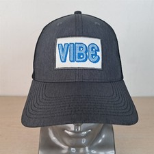 VIBE ADJUSTABLE SNAPBACK TRUCKER/MESH HAT/CAP, GRAY, OUTDOOR/SPORT