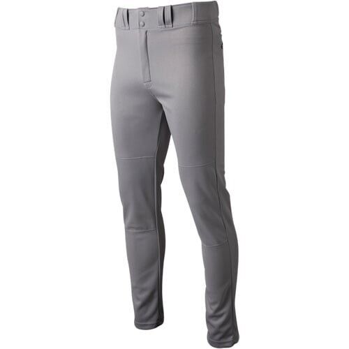 Easton Rival+ Adult Baseball pant, open bottom GRAY - Picture 1 of 1