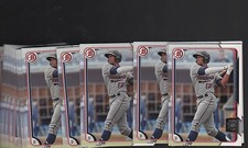 (132) COUNT LOT ADAM BRETT WALKER 2015 BOWMAN DRAFT #48