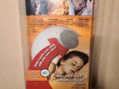 Signal One Vocal Dual Alarm Smoke Alarm T-3 Siren / Your Voice Message