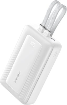 Anker Zolo Power Bank 20000mAh 30W Portable Built-in Dual Cable for iPhone 16/15