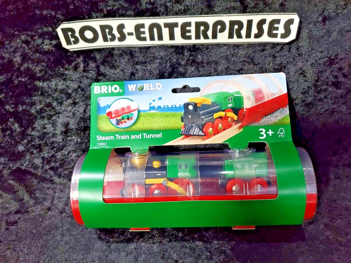 Brio steam train and tunnel cheap