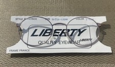 Vntg Brand New Liberty Eyeglass Frame High Quality France Sz. 50/20-135