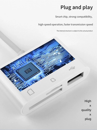 Adattatore USB SD Card attacco USB-C- Multi adattatore - Afbeelding 9 van 21