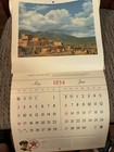 1954 TEXACO Complimentary Advertising Calendar  - Carl Gustafson Odessa Texas — photo 5
