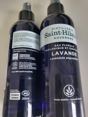 Lot De 2 Eaux Florales Bio & Équitable Saint-Hilaire Menthe Poivrée - 2 X 200ml, Référence P240137