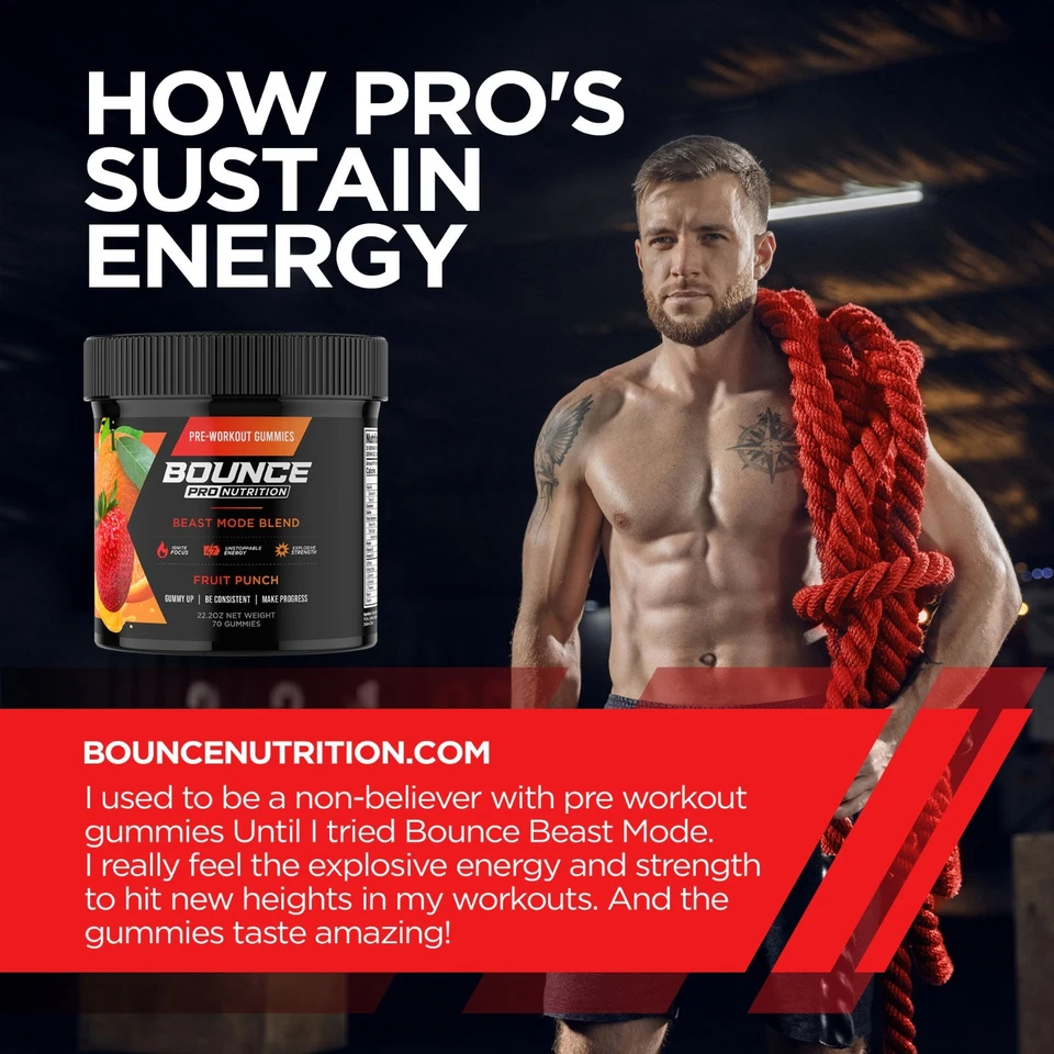 Pre-Workout Gummies - Beast Mode - Image 4 of 4