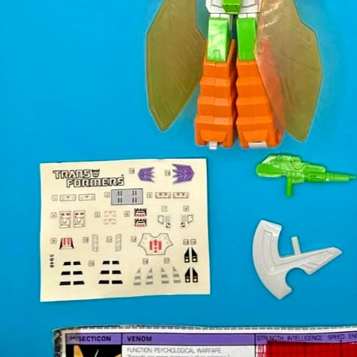 Venom 1985 100 % completo con transformadores Tech Spec G1 sin usar alta calidad Foto 4 de 4