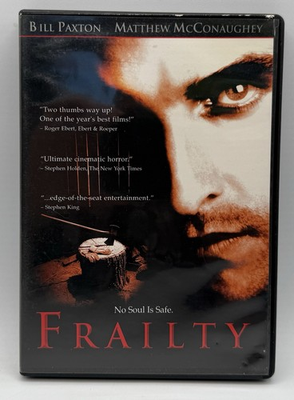 #ad #ad Frailty No Soul Is Safe DVD Widescreen Bill Paxton Matthew McConaughey 2001 $8.36