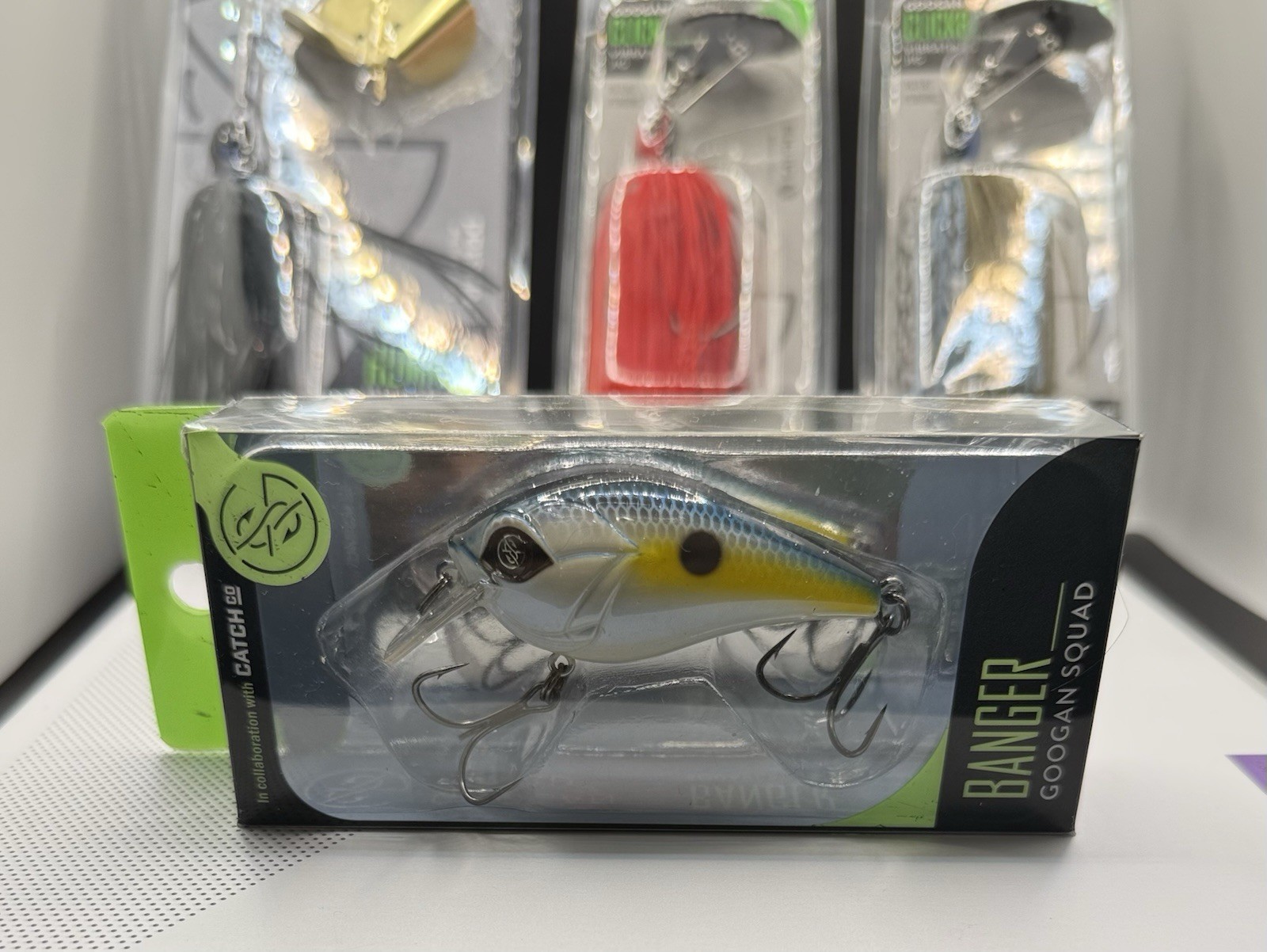 Googan Squad Bass Lure Bundle 5pc – Clickbait + Cranks + Buzzbait - Image 4