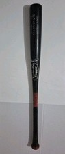 Black Louisville Slugger 125 Pro Stock Bat Model I13 32 inch Cupped
