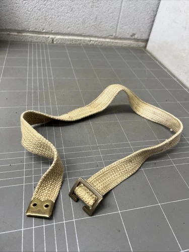 ORIGINAL WW2 AIF MILITARY HAVERSACK BAG STRAP WEBBING 37 PATTERN 1940s