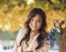 ASHLEY PARK SIGNED 'EMILY IN PARIS' 8x10 PHOTO 3 TV SHOW ACTRESS BECKETT BAS COA