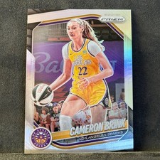 * CAMERON BRINK True Silver #87 - Los Angeles Sparks - 2025 Panini Prizm WNBA