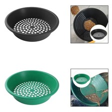Gold Sifting Pan Portable Panning Sieve for Beach Gravel Sorting Mining Site