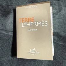 HERMES TERRE D'HERMES EAU GIVREE EDP 2.0ml .06fl oz x 1 COLOGNE SPRAY SAMPLE