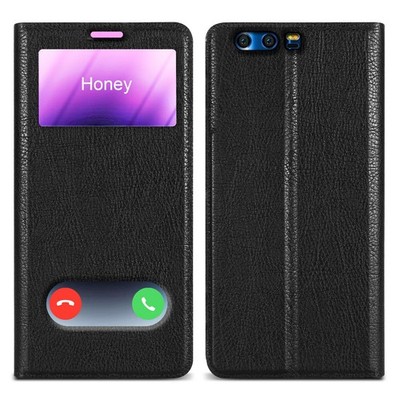Hülle für Honor 9 Handy Schutzhülle Cover Case Tasche Etui Sichtfenster