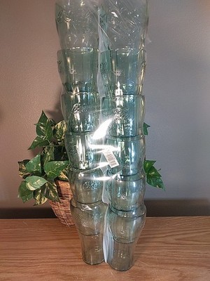 (12) G.E.T. 1126-JA Coke Coca-Cola Classic 26 Oz. Green Bell Tumblers Brand New