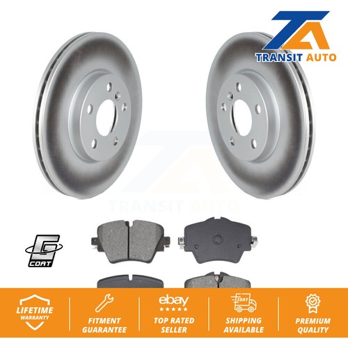 Coat Brake Rotors Semi-Metallic Pad Front Kit For Mini Cooper Countryman Clubman - Picture 1 of 11
