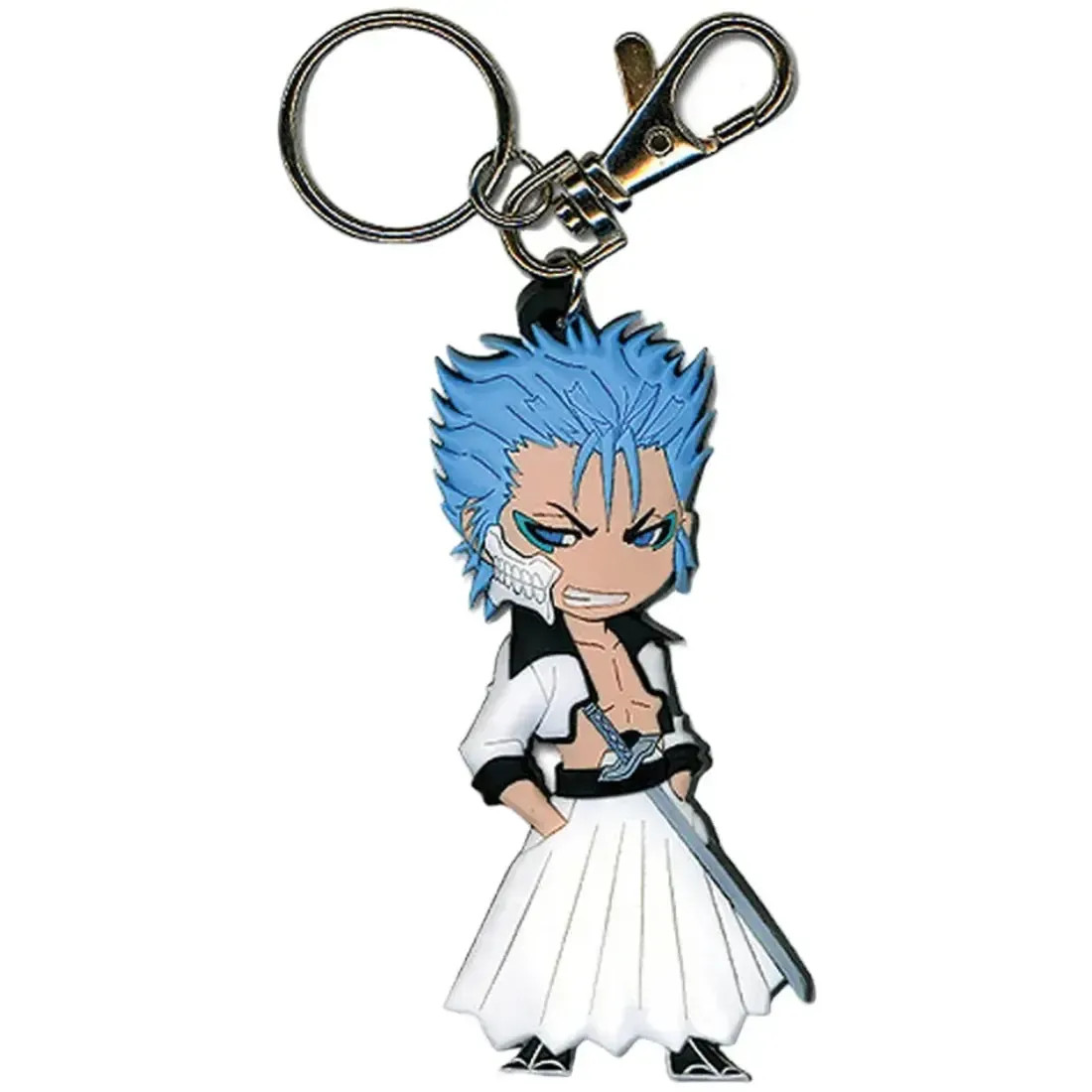 Bleach - Chibi Grimmjow Jaegerjaquez Keychain (3.5", PVC) - Great Eastern Entert