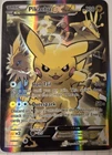 Pokemon XY124 PIKACHU EX  Black Star Promo Full Art Holo LP+ Beautiful Card