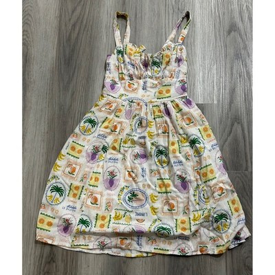 chinese dress ladies Mille Dott Dress in White Embroidered Linen Xs main image 0