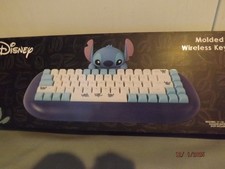 Disney Stitch Molded Buddy Wireless Keyboard NEW