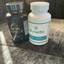 Brain Honey & Nervetin Dietary Supplement Cap...