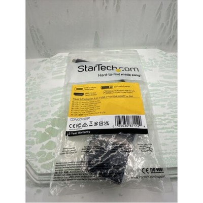 Startech CDPVGDVHDMDP 4-IN-1 USB TYPE C MULTIPORT VIDEO ADAPTER TO ONE 4K HDMI (