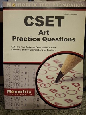 Mometrix CSET Art Practice Questions Study Guide Teacher Certification Education