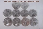 NobleSpirit (LG) DESIRABLE American SILVER Eagle HALF ROLL 10x 2015 GEM BU
