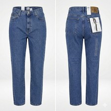 Vintage Calvin Klein Jeans 13/14 High Rise Double Stone Wash Straight Leg NWT