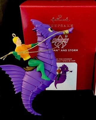 Aquaman Ornament Hallmark DC Comics - Keepsake Large Ornament NEW -  MINT 