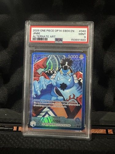 Jinbe (Alternate Art) graded PSA 9 for sale on eBay
