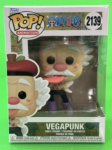Funko Pop! One Piece: Egghead Island - Vegapunk #2139 w/ Protector - New