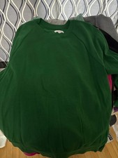 Colsie Green Pullover Crewneck Sweatshirt Women's M