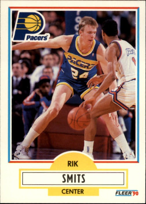 1990-91 Fleer #82 Rik Smits - BSK