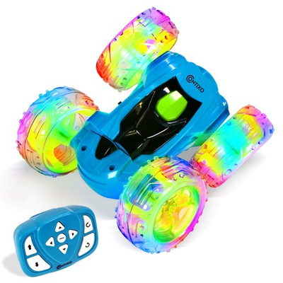 #ad SC3 RC Stunt Car Blue 2.4GHz 4WD Double Sided 360° Rotating flip Racer... $23.74