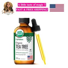 Tea Tree Oil - 100 Pure USDA Certified Organic Tea Tree Essential Oils for S...