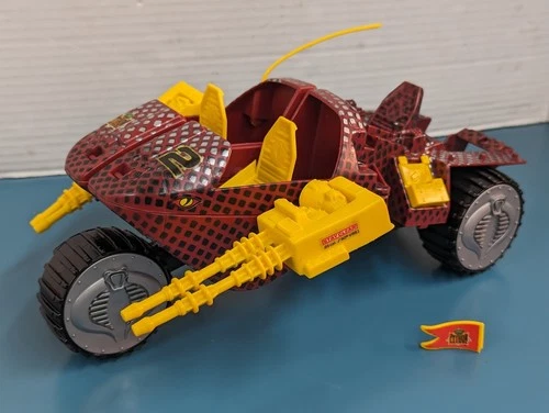 VINTAGE GI JOE COBRA PYTHON PATROL STUN NEAR COMPLETE 1989