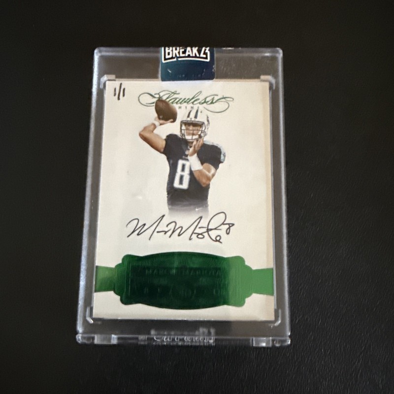 2016 Panini Flawless Marcus Mariota 1/1 Auto