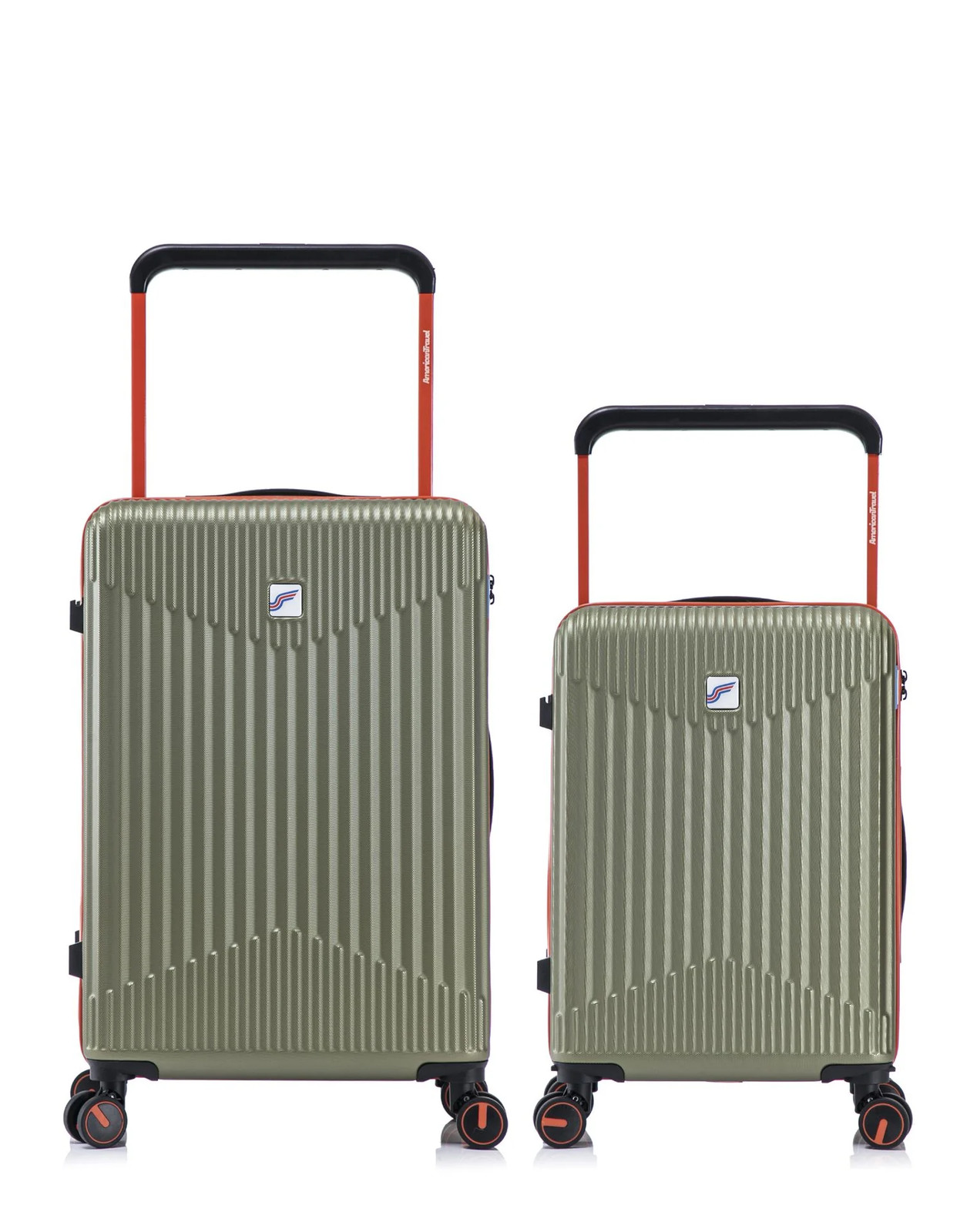Valises rigides NORTH BEACH lot de 2 pièces pour voyages en avion et train