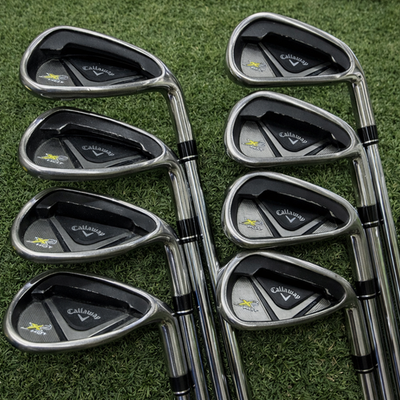 Callaway X2 HOT Iron Set 8pcs 5-PW,AW,SW N.S.PRO 950GH R Flex RH 