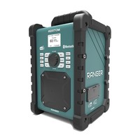 DAB+ FM Construction Site Radio Copatible with Dewalt & Makita - Azatom Ranger