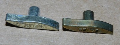 Lot of 2 Vintage Reuge Music Box Movement Winding Key 3mm #2b