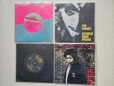 FAD GADGET/TOM ROBINSON/J. RICHMAN/WRECKLESS ERIC (NewWave,PowerPop) 4x7'' Single