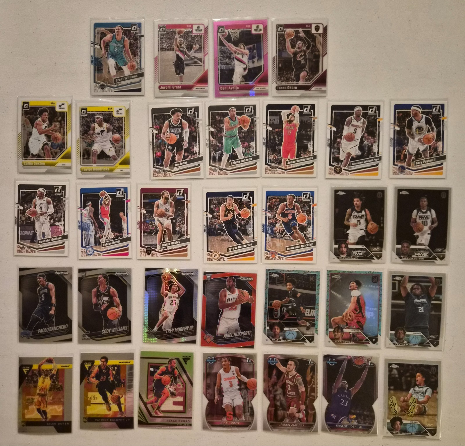 AUTO Crawford 2/3, LeBron James PSA Mint 9 2018 Panini Donruss Optic Purple view 5