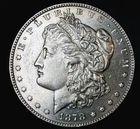 Uncirculated 1878 Philadelphia mint 7TF Morgan silver dollar no reserve