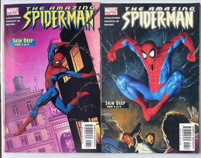 Amazing Spider-Man #517 #518   Skin Deep Story Arc (Marvel 2004)