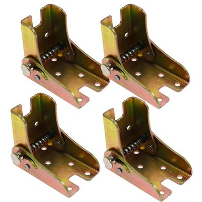 4 PCS Colored Zinc Foldable Table Leg Workbench Extension self Locking Hinge